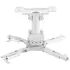 Image de Kimex Support Plafond pour Projecteurs Hauteur 25cm Blanc