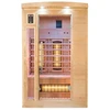 Image de Sauna infrarouge 2 places France Sauna Apollon 120x123x190 cm