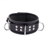 Image de Collier Cuir 3 Anneaux en D