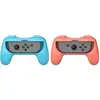 Image de Poignée ergonomique Subsonic SA5719 pour Joy-Cons Nintendo Switch rose turquoise