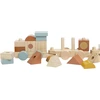 Image de Jeux de construction train empliable en bois Trois Kilos Sept TU