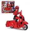 Image de Figurine Ladybug Lucky Charm 26 cm avec Trottinette Transformable Bandai Miraculous
