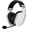Image de Auriculaires ONiVERSE Polaris gaming sans fil/avec fil Bluetooth USB-C 2.4GHz micro amovible blanc