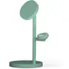 Image de Station de charge CASYX CHRG-TB3-A1-003 3-en-1 Qi2 15 W Vert Polar