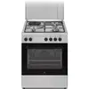 Image de Cuisinière mixte Continental Edison Cecm60fcs 3 feux gaz 1 plaque électrique