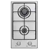 Image de Plaque de cuisson Oceanic OCEATG2IX 2 feux inox Domino gaz