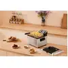 Image de Friteuse Continental Edison CEFR5IN3P Fenêtre 5L 2000W 3 Paniers