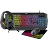 Image de Kit Gaming 4 en 1 Trade Invaders RGB QWERTZ