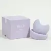 Image de Moon stimulateur 2-en-1 de Hyyo - Stimulateur seul : 8,4 x 7,5 x 4 cm - Base incluse 10 x 9 x 5,5 cm Lilas