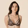 Image de Soutien-gorge ouvert à dentelle Luna - S/M