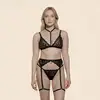 Image de Ensemble 3 pièces à dentelle Bella - L/XL
