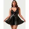 Image de Robe patineuse simili cuir OhYeah - 40