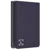 Image de Étui Ledger Flex Navy résistant rayures tissu fibre verre nylon polyester