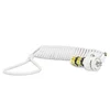 Image de Câble de verrouillage Mobilis 001234 1,8 m Acier Combiné Sécurisé Blanc