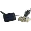 Image de Guirnalde solaire Galix 5 m 10 LEDs blancs estacces intégrées