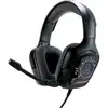 Image de Casque The G-Lab KORP Cobalt 7.1 EX filaire USB pour Gaming, Son Surround, Micro flexible, Rétroéclairage RGB, Noir