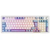 Image de Clavier The G-Lab Keyz Elite 400 compact sans fil, switches linéaires, rétroéclairage RGB, AZERTY