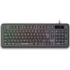 Image de Clavier The G-Lab Keyz Caesium EX membrane compact RGB AZERTY français
