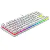 Image de Clavier The G-Lab Keyz Mercury EX compact TKL switches rouges RGB AZERTY français
