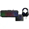 Image de The G-Lab Combo Argon clavier Souris incluse USB AZERTY Français Noir
