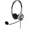 Image de Bluestork MC-101 Casque avec Microphone Noir/Argent