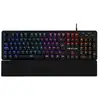 Image de Clavier The G-Lab Keyz Carbon Evolution mecanique AZERTY FR RGB avec repose-poignets