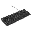 Image de Clavier Bluestork Media Office Cablata Azerty Compatible Windows Noir