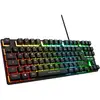 Image de The G-Lab Keyz Caesium TKL clavier USB AZERTY Français Noir