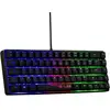 Image de Clavier The G-Lab KEYZ-HYDROGEN/FR Gaming a membrane 60% noir FR