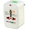 Image de Akashi ALTWP100W Adaptateur secteur universel 100W Blanc