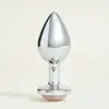 Image de Plug métal bijou Quartz steel - M