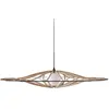 Image de Suspension métal avec diffuseur RIF Twist 104 cm