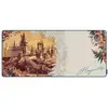 Image de Tapis de souris Lexip WAXLXMP0016 XXL flexible antidérapant Harry Potter Floral