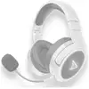 Image de Casque de jeu circum-aural filaire/sans fil Steelplay Impulse RGB, gris clair et blanc