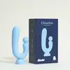 Image de Rabbit Chouchou de Puissante - totale 18,1cm, pénétrante 12,1 cm Bleu clair