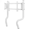 Image de Support de moniteur simulateur Oplite OP-SMS-GTRW blanc écran 40" réglable