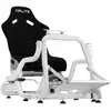Image de Cockpit OPLITE GTR S8 Infinity Force Blanc Châssis Acier Siège Fibre Verre