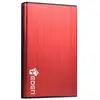 Image de Boîtier Externe Heden BEM25MUA2CR 2,5" Aluminium Rouge SATA III USB 3.0 à tiroir