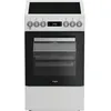 Image de Cuisiniere vitrocéramique - WHIRLPOOL - W5V5LCW - 4 foyers - 7900 W - L50 cm - Blanc