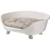 Image de Corbeille - FERPLAST - THRONE 6 - Avec coussin relax - Blanc