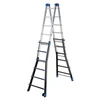 Image de Echelle pliable multifonction télescopique 4x6 échelons 6,35m/7,15m Hailo ProfiLine