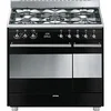 Image de ESTHETIQUE CLASSICA 90cm MIXTE INOX NOIR BRILLANT - SCB92MN8