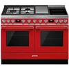 Image de PORTOFINO 120CM MIXTE ROUGE - CPF120IGMPR
