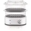 Image de Cuiseur vapeur BRAUN Identity Collection FS5100WH - Blanc - 850W - 3.1L - Turbo vapeur - Cuiseur a oeufs