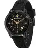 Image de Montre Homme MASERATI en Silicone Noir Etanche