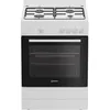 Image de Cuisiniere a gaz - INDESIT - I6GGKMWF - 4 foyers - 10,4 KWh - L60 cm - Blanc