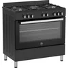 Image de Cuisiniere a gaz - BERTAZZONI - SEL925MN - 5 foyers - 3,6 Kwh - 90 cm - Noir