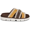 Image de Mules Mou  BIO SANDAL BICOLOR METAL LOG