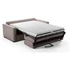 Image de Canapé convertible express - MARIUS - Tissu Beige - matelas 14cm - 190 x 100 x 87 cm