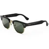 Image de Audio Ray-Ban Luna Clubmaster Noir brillant sur or